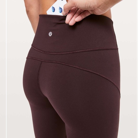 Lululemon In Movement 7/8 Tight *Everlux 25" - Picture 2 of 12
